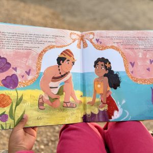 une page dans livre vangonvango